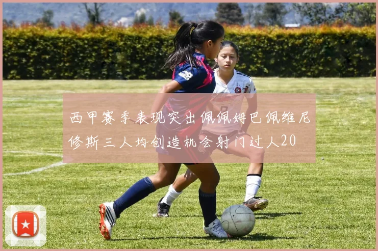 西甲赛季表现突出佩佩姆巴佩维尼修斯三人均创造机会射门过人20